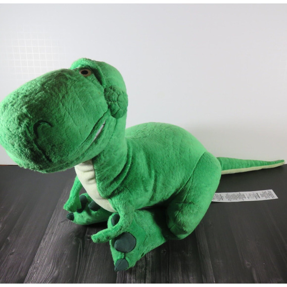 Rex T-Rex Dinosaur Toy Story Disney Store Plush Pixar Green Stuffed Animal - Picture 2 of 16